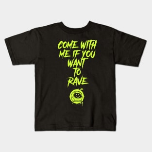 Tech Noir - Yellow Kids T-Shirt